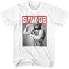 Macho Man Savage Man White Wrestling Shirt Unisex T-Shirt