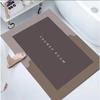 Tappetino da bagno super assorbente antiscivolo ad asciugatura rapida Tappetino da bagno Tappetino per vasca da bagno Tappetino per porta Tappetino doccia Facile da pulire Casa