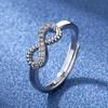 1 Pc Silvery Color Summer Beach Toe Ring Love Endless Adjustable Toe Ring for Women Foot Ring Female Bohemian Beach Jewelry