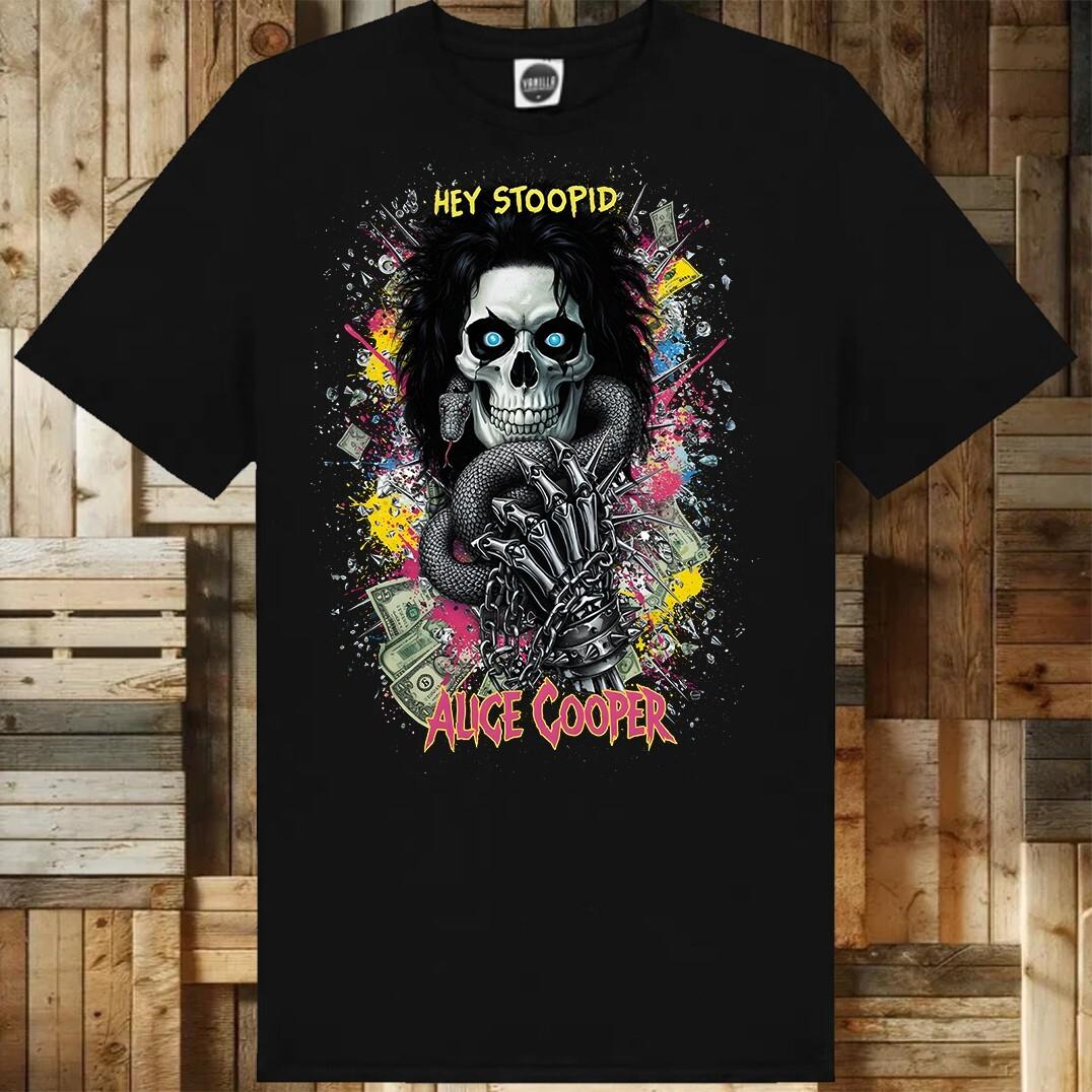 ALICE COOPER OFFICIAL TSHIRT S-3XL L