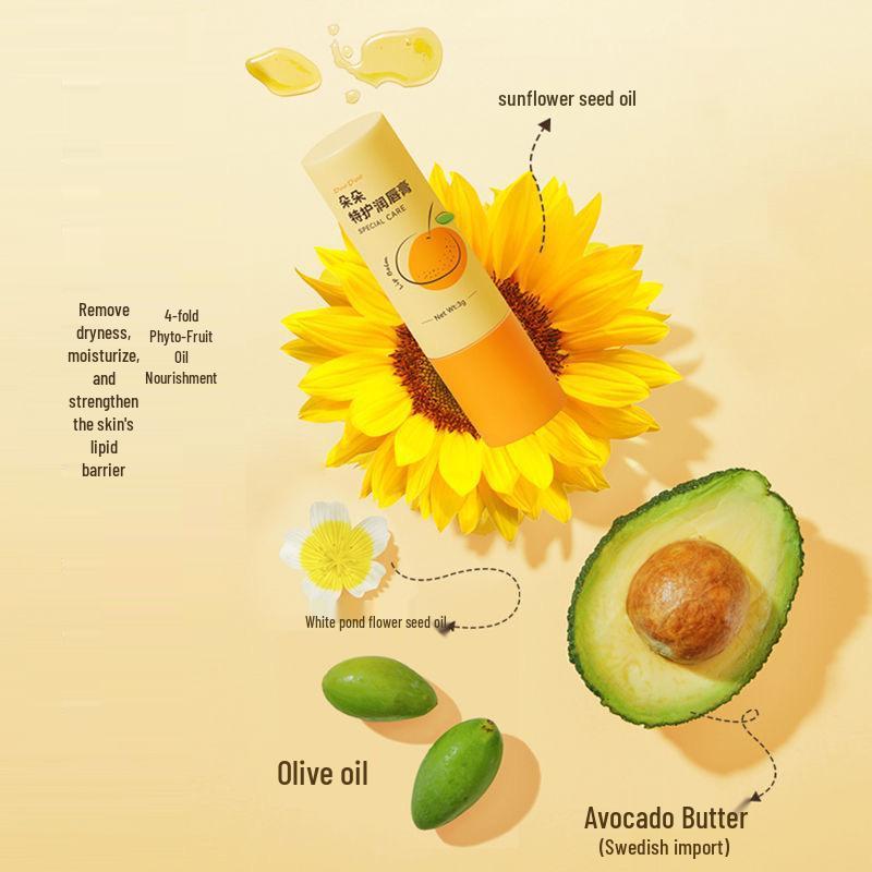 Padano Dodo Baby Lip Balm - Moisturizing, Nourishing, Hydrating, Exfoliating, Anti-Chapping Protection, 3g.