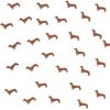 Dachshund Confetti, Puppy Birthday Party Supplies, Pet Dog Paper Cut Out, Dachshund Table Confetti for Baby Shower, Pet Dog Birthday Party Table