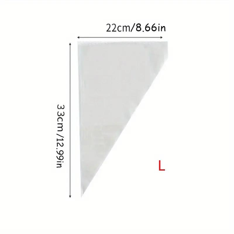 100PCS Jelly Mold Disposable Pastry Bags Extra LeakProof Cake DecoratingBakingIcingand CraftsDurableFood Safe