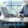 Portable Handheld Fan with Ice Cooling Plate, 3 in 1 Mini Personal Fan with Light & Clip, 5 Speed Rechargeable Fan with LED Display & 