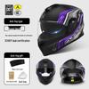 Tang Jun Women's All-Season Anti-Fog Motorcycle Helmet