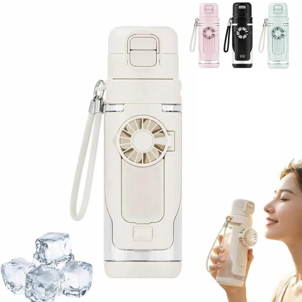 Ventilatore Spray Idratante a Doppio Uso Tazza Ventilatore Staccabile Ventilatore Borraccia Borraccia Sportiva Viaggio