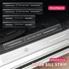 4pcs Car Door Sill Protector Stickers Transparent Decor Decal Threshold Strip for Mercedes Benz W211 W204 W210 W203 CLA GLA