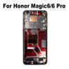 For Huawei Honor Magic6 PRO Middle Frame Front Bezel Lcd Holder Rear Plate Chassis Magic 6 Replacement