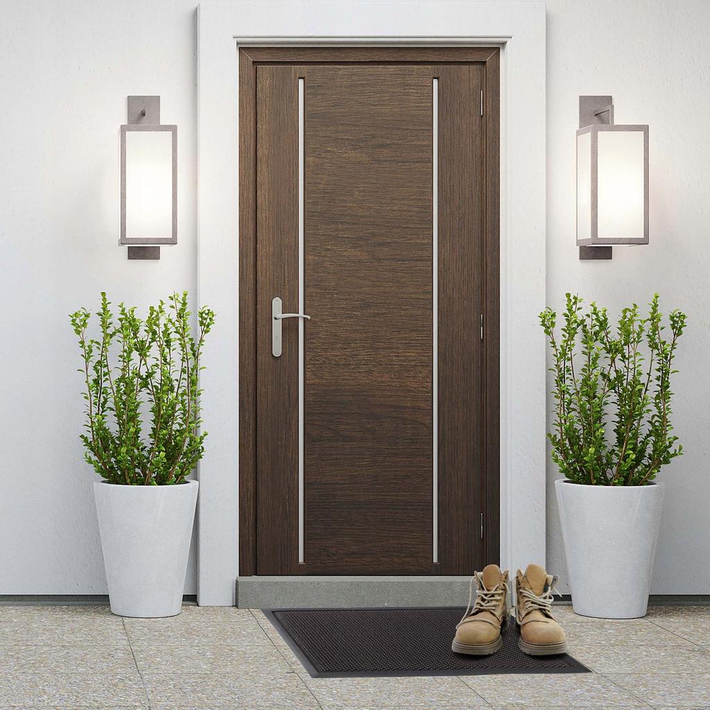 KADAX Fußmatte Gummi Eingang Schuhmatte für Schuhe 60x40cm