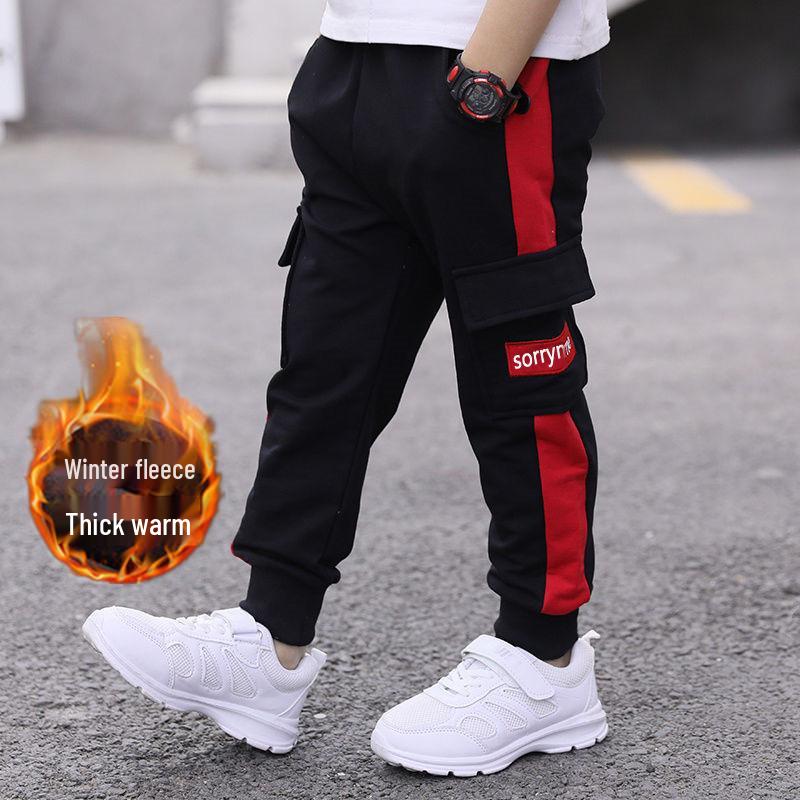 

Мальчиковые брюки карго: Стиль Весна/Осень 2025 - Повседневные длинные брюки для детей 160 (150cm recommended)