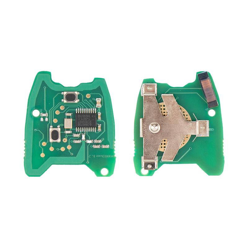 LIXIANG Car Remote Key 2Buttons 433mhz ID46 For Peugeot 106 107 206 306 307 207 407 Partner For Citroen C1 C2 C3 C4 Saxo Picasso