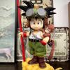 Dragon Ball GK Monkey Goku Figure Title Page Flight Suit Original Color Version Model Cute Ornament Anime Peripheral