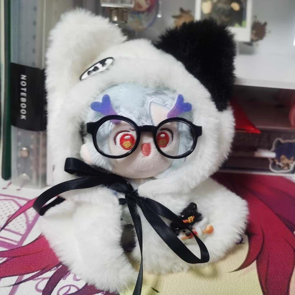 Kleidung Outfit 10cm Puppenkleidung Schwarz Weiß Puppenumhang Baumwollpuppenkleidung Kinder