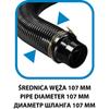 Chip and sawdust extractor 1100W 50 L
