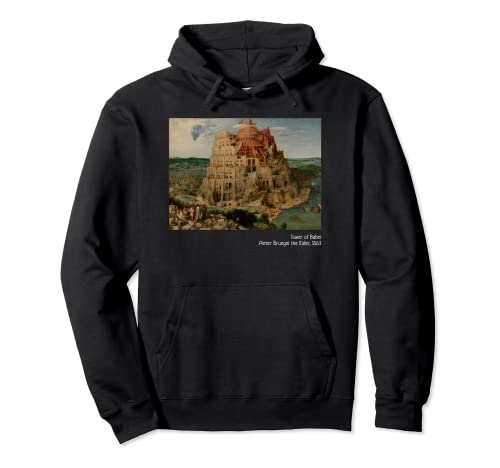 Tower of Babel  Painting Art T-shirt Hoodie
