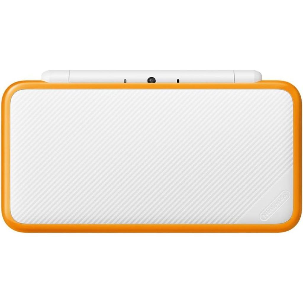 [Refurbished] New Nintendo 2DS LL [White X Orange] SD Card Formatted
