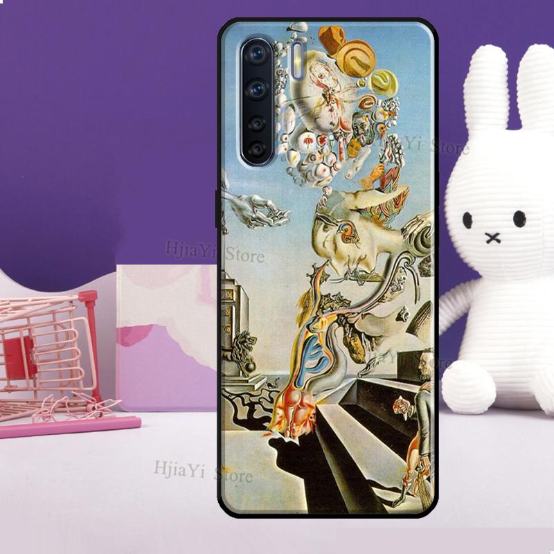 Salvador Dali Kunst Handyhülle Für OPPO A5 A9 A31 A53 S 2020 A94 A74 A54 A72 A52 A83 A91 A93 A15 Reno 5 Lite