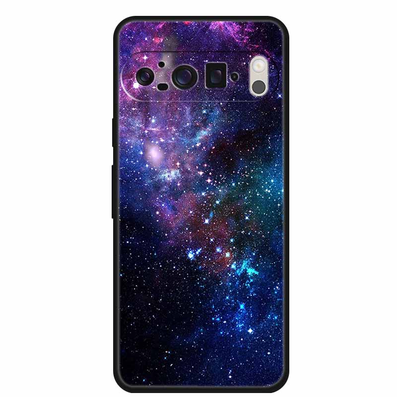 For Google Pixel 9 Pro XL Case 9Pro Coque Black Silicone Soft Phone Case For Google Pixel9 Pro Pixel 6 7 8 Pro Back Cover Case
