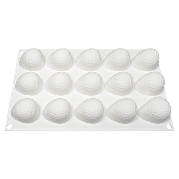 Flexible Baking Molds With 15/12 Fruit Designs Suitable For Chocolate Making Candle Crafting And Dessert Preparation