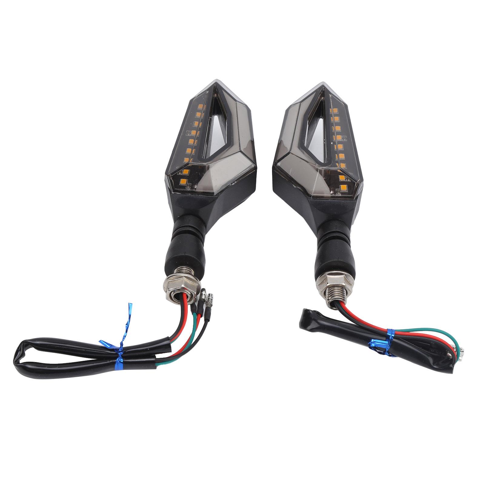 

2 ШТ Мотоциклетне світлодіодне світло повороту DC 12V Модифікація Заміна для Kawasaki