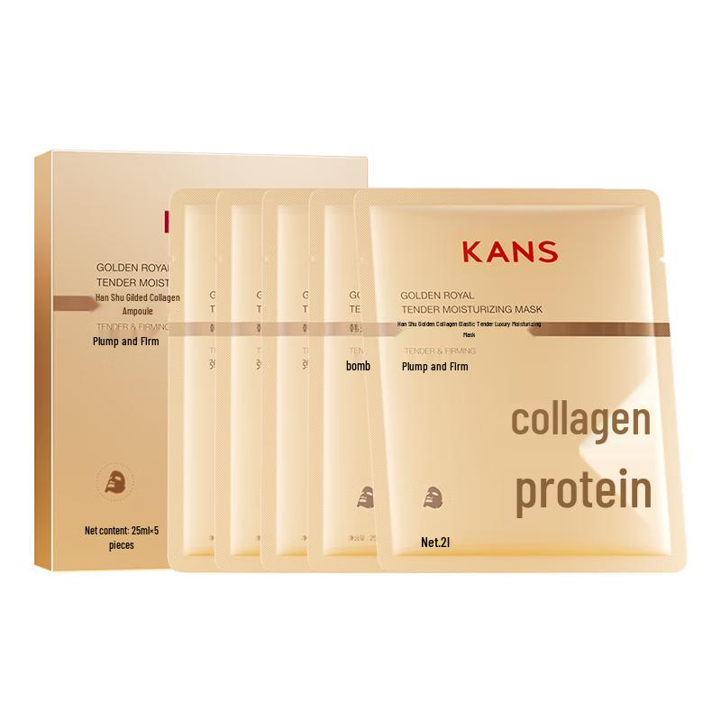 Han Shu Golden Collagen Firming Sheet Mask