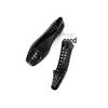 Korean-Style Square Toe Low-Cut Transparent Slip-On Women's Sandals