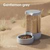 Automatic Pet Feeder & Waterer Combo 4L Large Capacity Cat Dog Bowl Durable Plastic Feeding Dish Pet Supplies For Household Pets