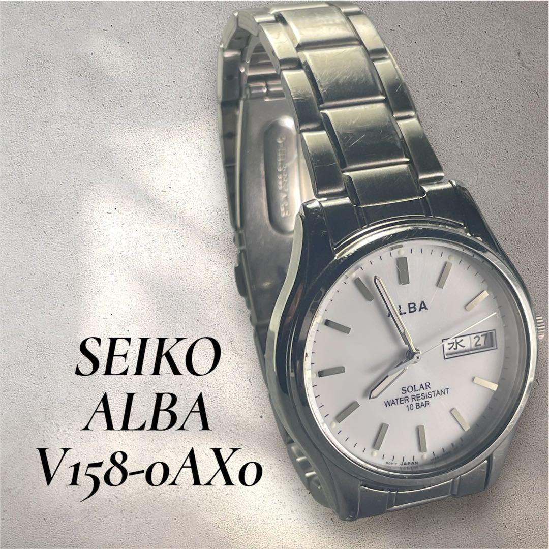

[USED] SEIKO ALBA Solar Watch, 10 ATM Water Resistant