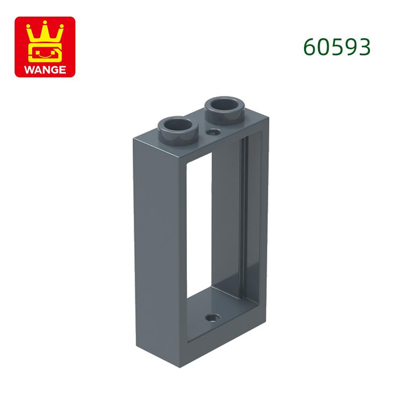 78Pcs/Lot 60593 1X2X3 Window frame Building Blocks MOC House Accessories Compatible with Bricks DIY Children Toys Gift Box about 78pcs
