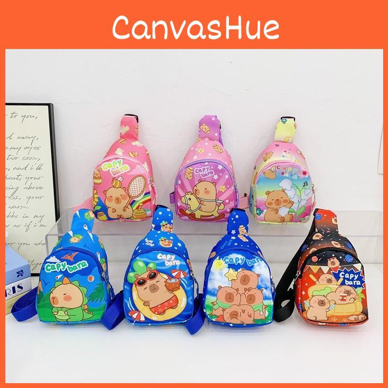 Capybara Childrens Cute Pattern Single Shoulder Crossbody Chest Bag Gift Kids