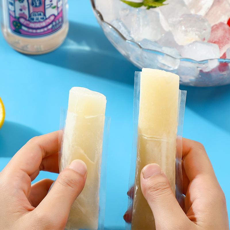 Homemade Popsicle Bag Disposable DIY Ice Bag Mold Popsicle Bag Ice Bag Broken Ice Ziplock Bag Home