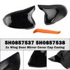 2x Copri Specchietto Retrovisore Esterno a Battente per VW Golf MK8 2020+ 5H0857537 5H0857538