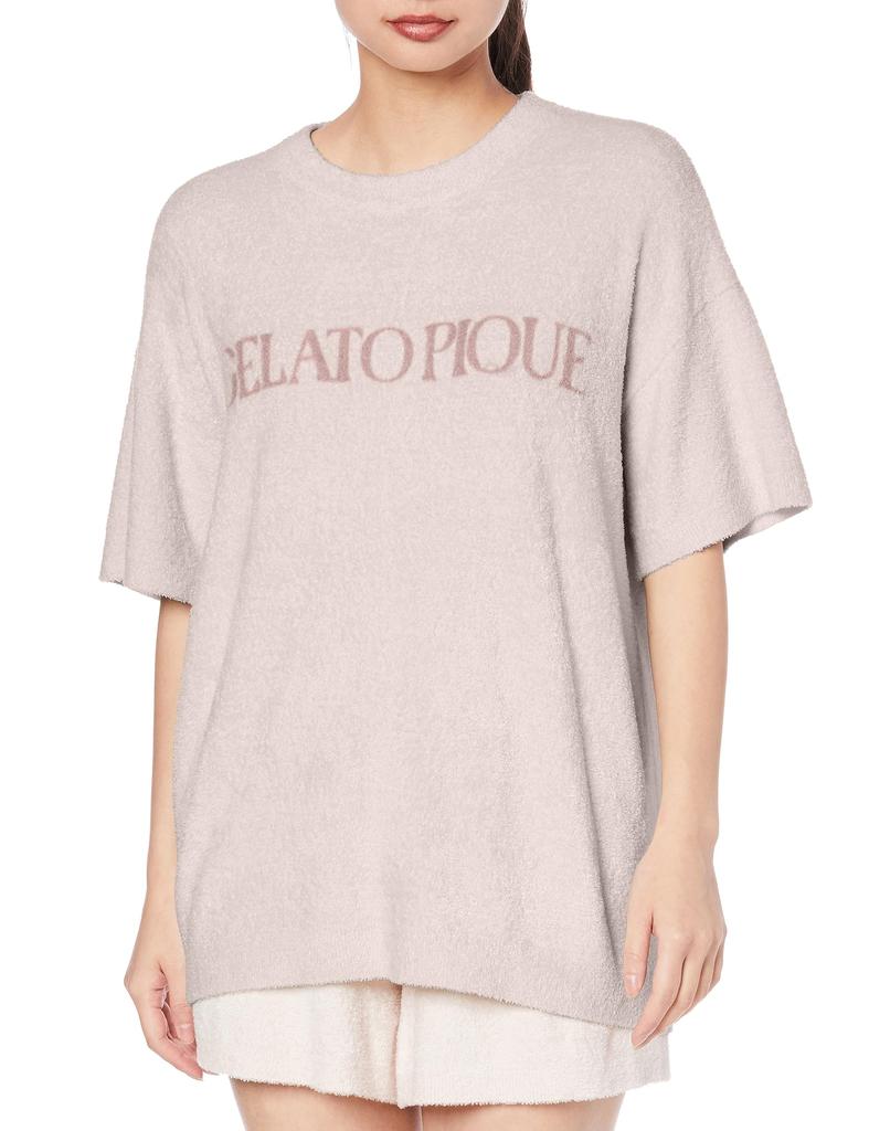 Gelato Pique Smoothy Logo JQD Pullover PWNT234027 Pink Women's