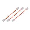 10pcs 3Pin LED Light Strip Connectors 8mm/10mm Light Strip Connectors  For Warehouse