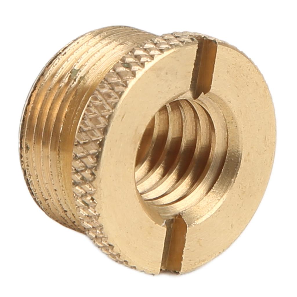 3/8 Inch Female to 5/8 Inch Male Screws Thrd Adapter for Microphone Stand for Mic Mount