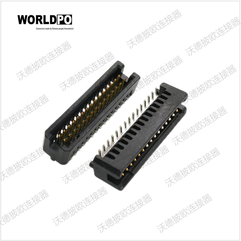 Male 2-Row 30-Pin 1.27mm Board-to-Board Connector TFM-115-02-L/S-D-LC/A-K-TR
