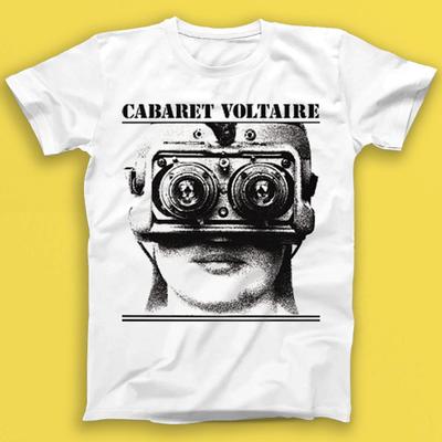 Cabaret Voltaire Industrieller Post-Punk Musik Geschenk T-Shirt T2060