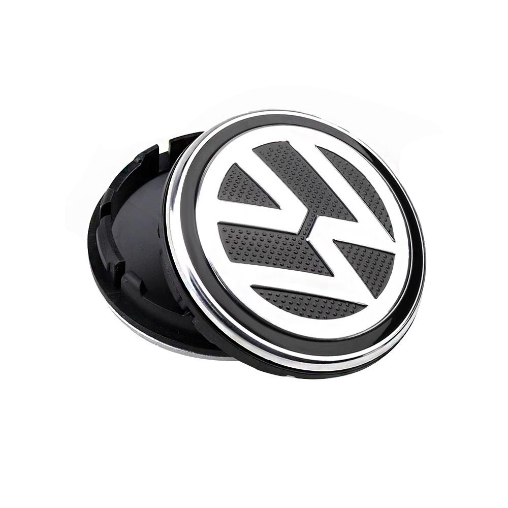 VW For Touran Passat B5 B6 B7 accessories 4PCS 55mm 56mm 65mm 70mm 76mm Car Wheel Center Caps Hubcap Cover VW Polo Golf 4 5 6 7 8