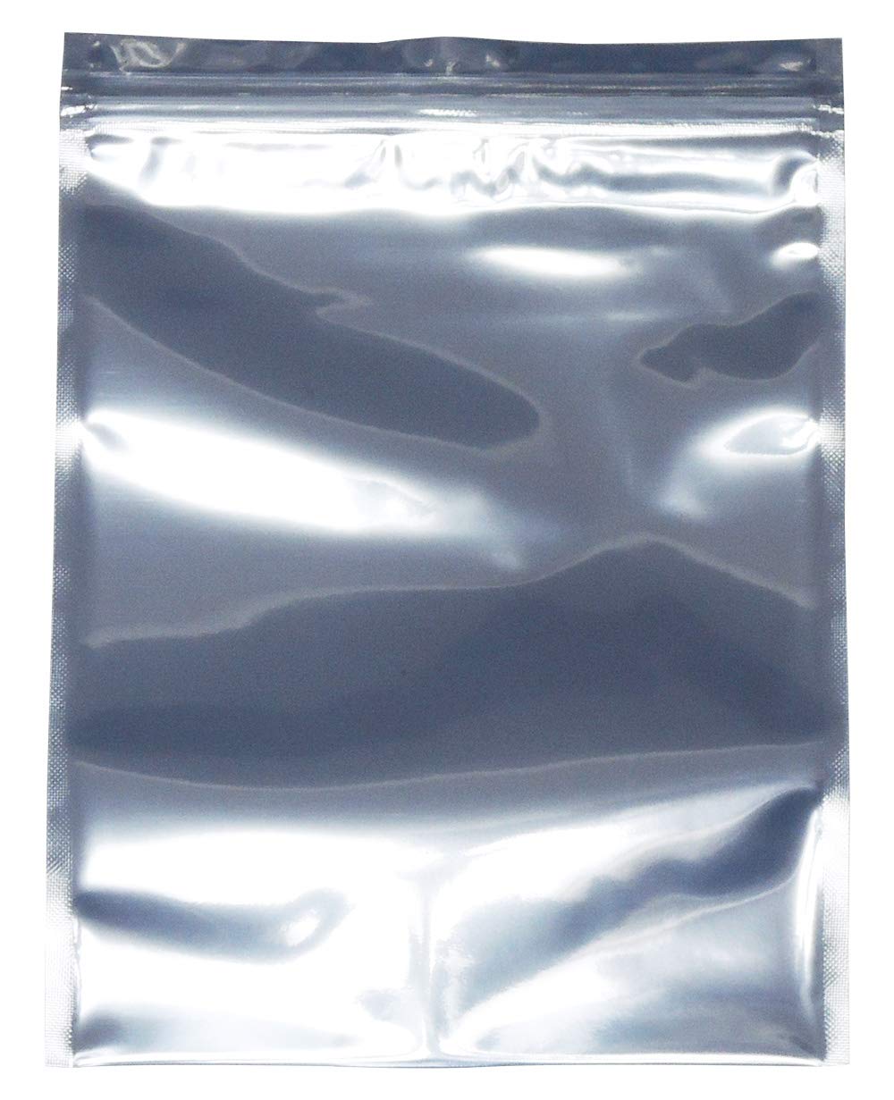 

KAUMO Экранирующие пакеты ESD для HDD 150 x 200 мм Не желтеющие антистатические пакеты, на молнии, размер 3,5 дюйма, (50 пакетов, наклейка)