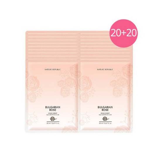 

Nature Republic Болгарская тканевая маска 40 шт. (20+20 шт.)