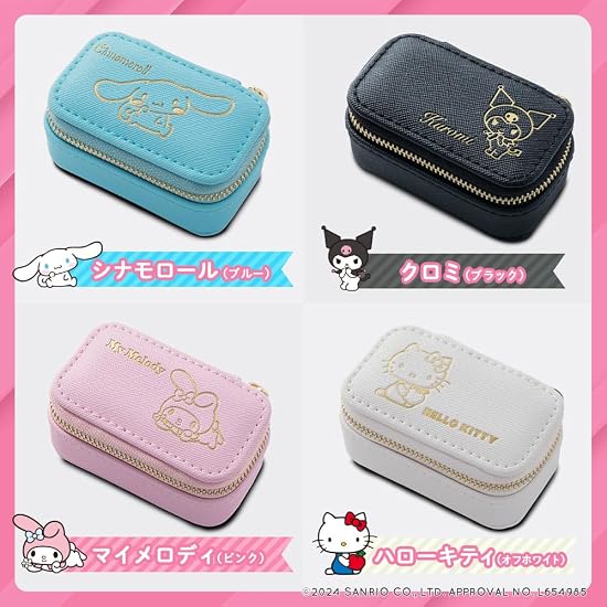 L’a Poume Sanrio Jewelry Case Accessory Case Ring Case S Size Mini Pouch Portable Travel Cinnamoroll