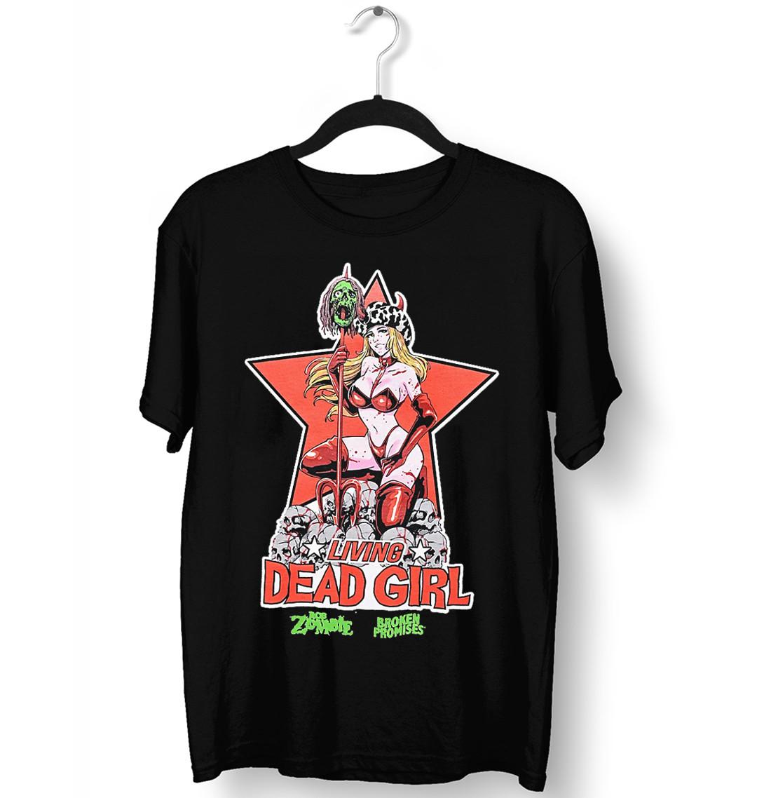 Rob Zombie Living Dead Girl Shirt Classic Black Unisex S-5XL 1R0021 XXL