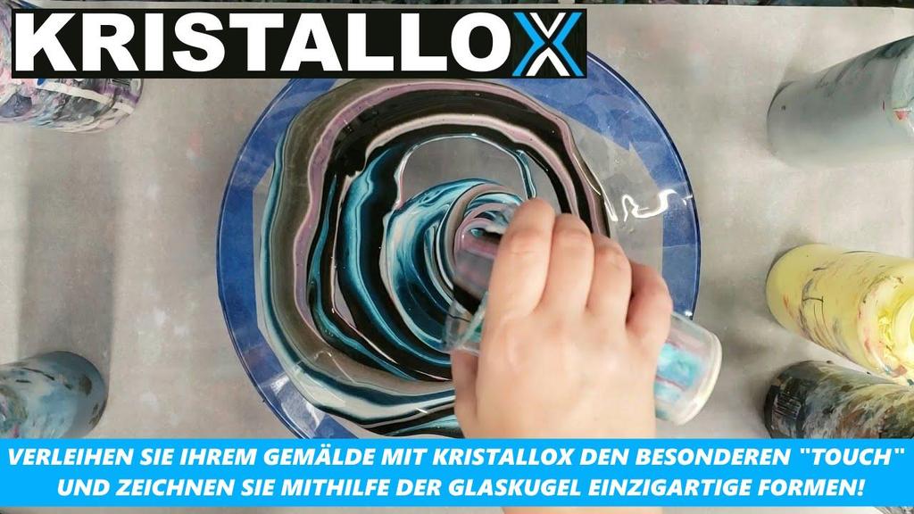 KRISTALLOX Crystal Ball Glass Ball Lens Ball Photography Decoration Acrylic Pouring 60mm