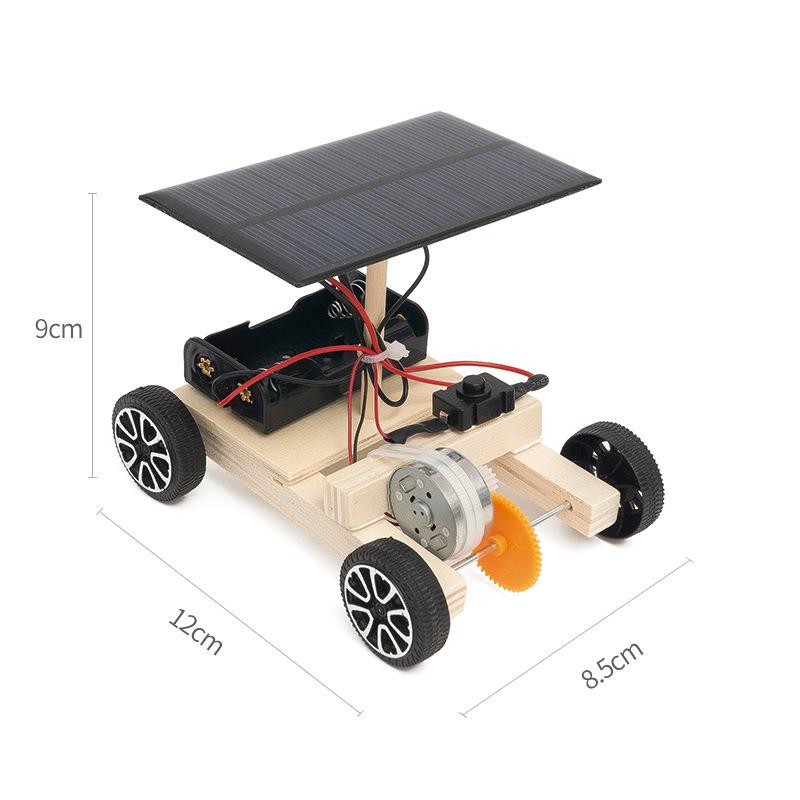 Brinquedos Científicos DIY para Crianças Kit de Experimentos Científicos Educacionais Tanque de Madeira / Caixa de Música / Balança / Pinças Mecânicas / Escavadeira / Relógio