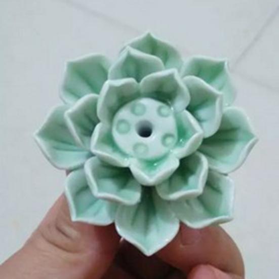 Tvar lotosu Robustní Kompaktní Kulatý Lotos Lichořeřišnice Kadidelnice na tyčinky