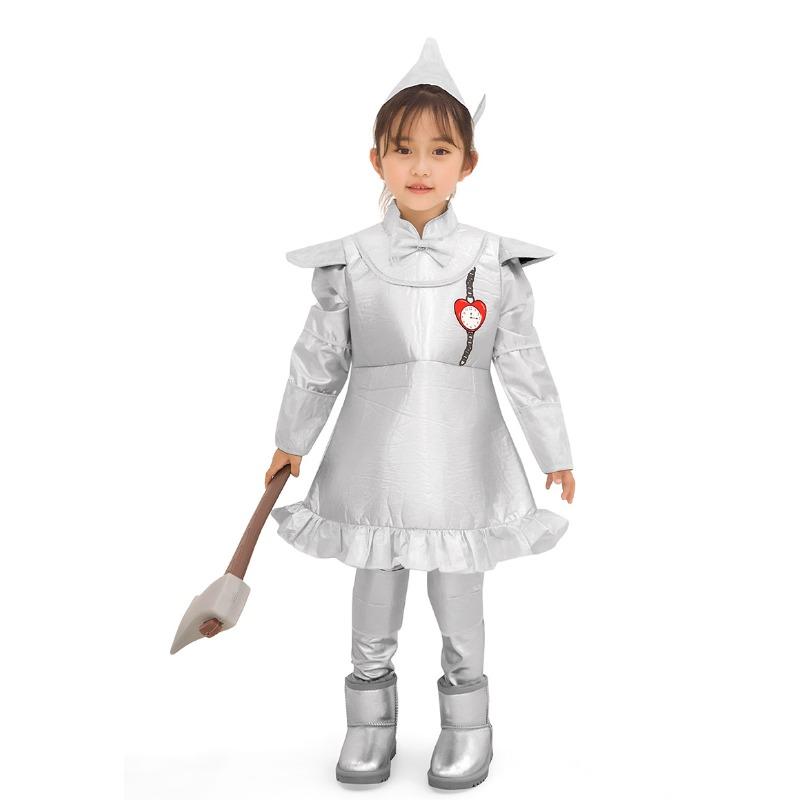 Halloween Parent-Child Tin Man Costume Adult Men's and Women's Iron Man Costume The Wizard of Oz Boys and Girls' June 1 Costume