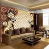 3d Mural Luxury Black Flowers Wallpaper Soft Roll Jewelry Murals Living Room Sofa Bedroom Home Decor 3d Fresco