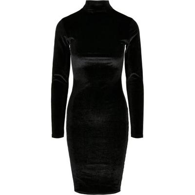 Urban Classics Womens/Ladies Velvet Turtle Neck Dress