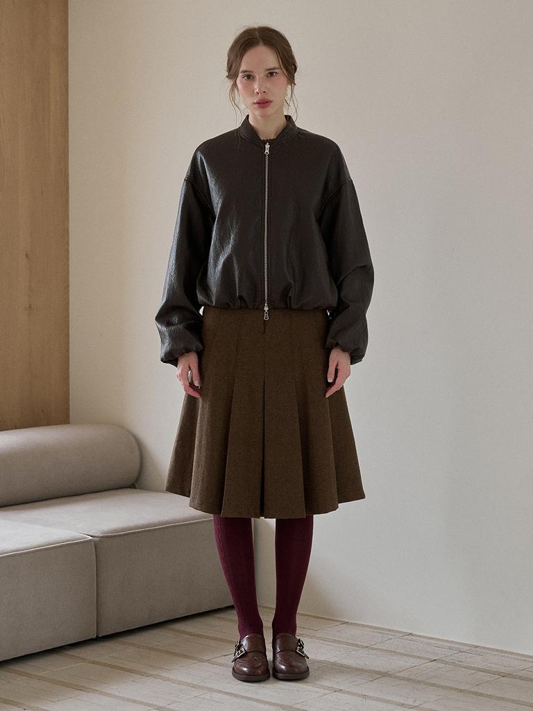 Rayher Wool Pleated Skirt