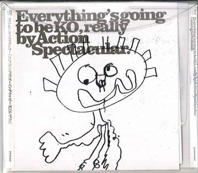 CD ACTION SPECTACULAR  Everythings Going To Be Ko Really QUATTRO047 QUATTRO Japan ObiRock Used